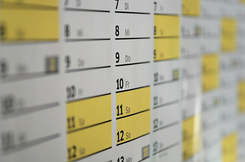 Abbildung Wandkalender