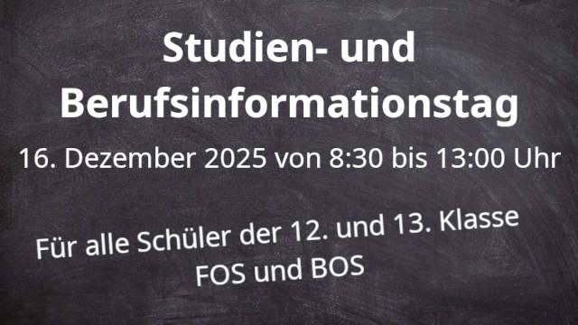 Studien- und Berufsinformationstag